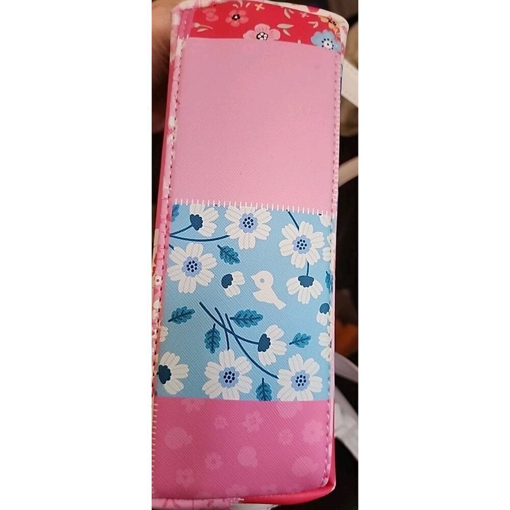 Hello Kitty Loungefly Patch Work Backpack Mini Ba… - image 8